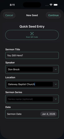 SermonSeeds Screenshot 2 of 10