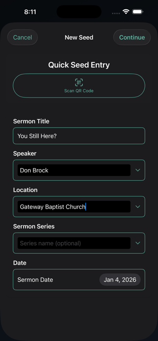 SermonSeeds Screenshot 2 of 10