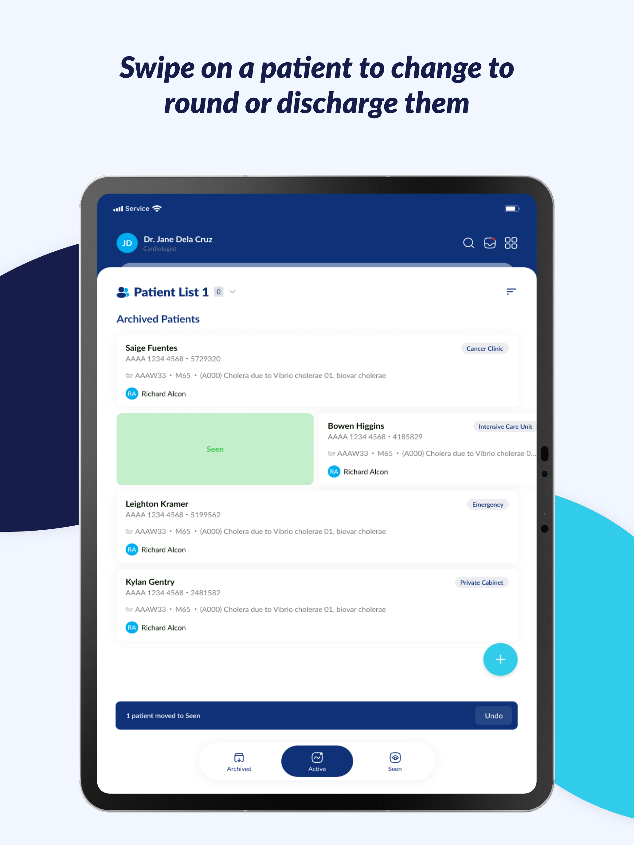 FrontRx: Scribe & Patient List