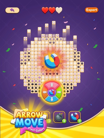 Arrow Move :  Pixel Gallery iPad screenshot
