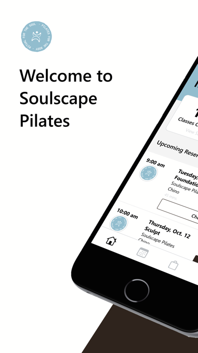 Soulscape Pilates iPhone screenshot 1 - Health & Fitness app