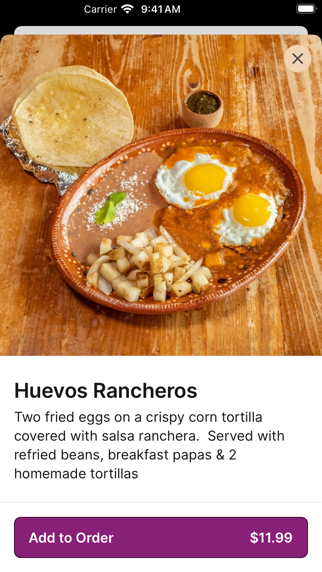App screenshot