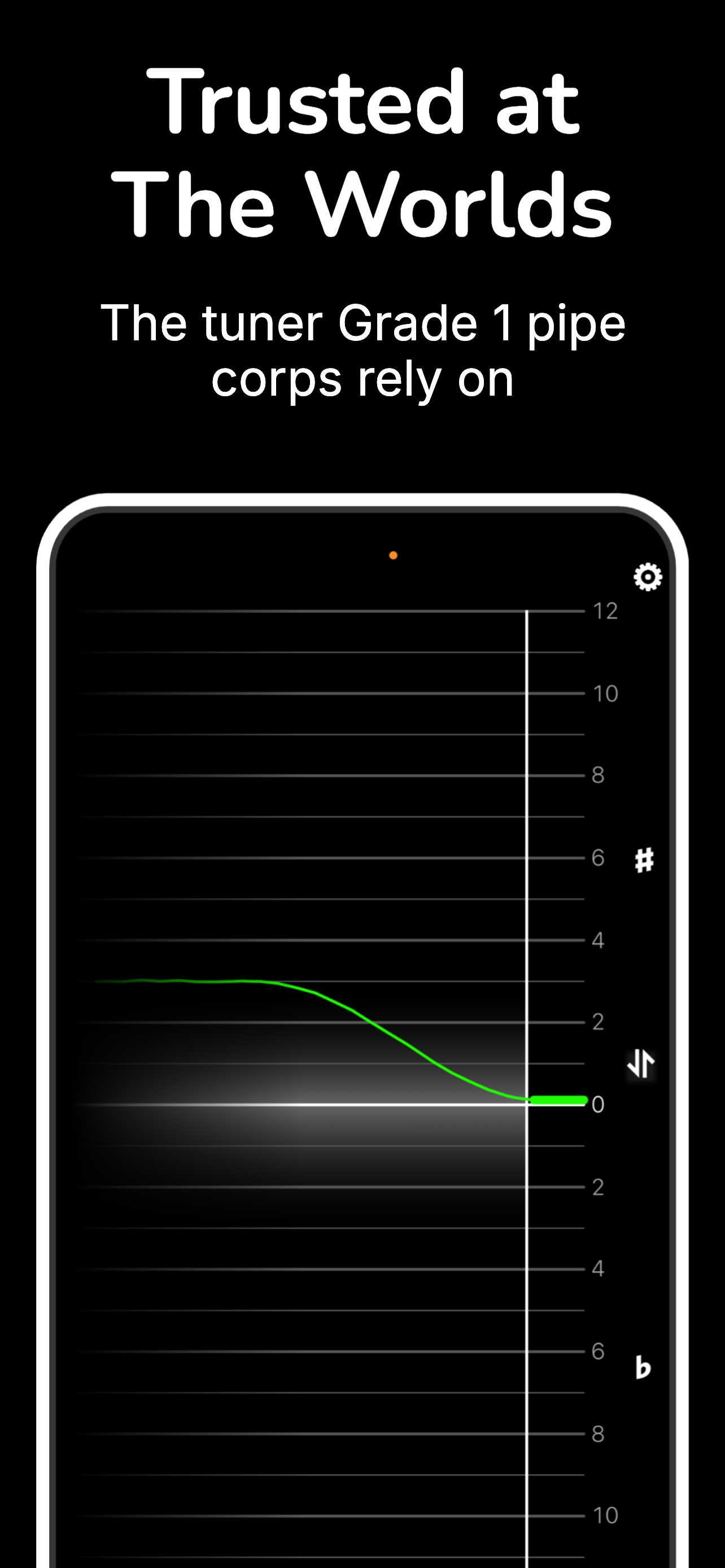 BeeFlat Bagpipe Tuner