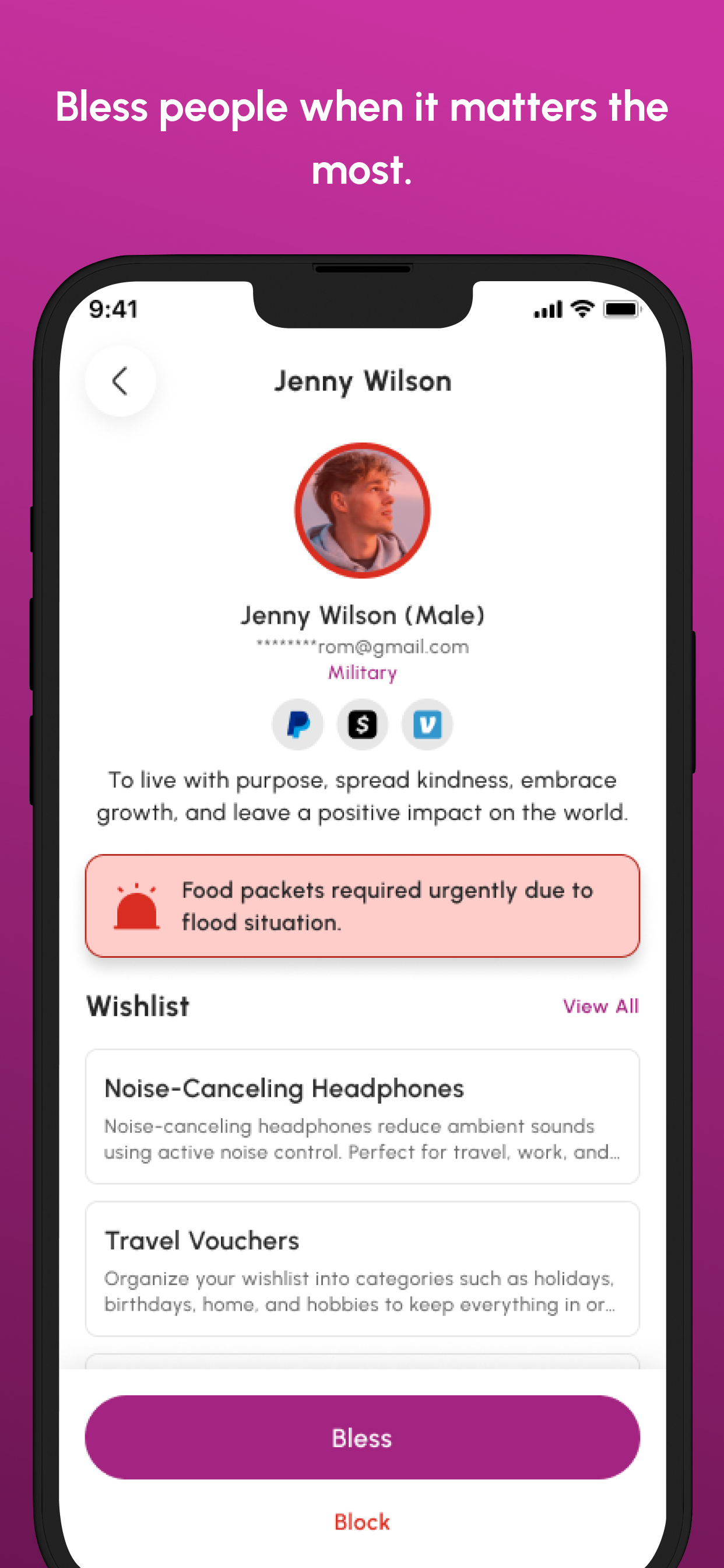 Bless Me App screenshot 4