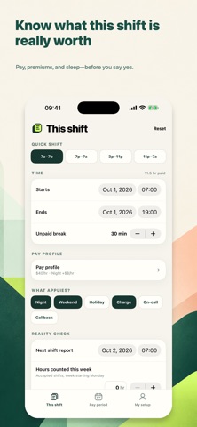 Pickup Card: Shift Pay screenshot 1