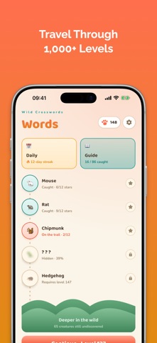 Words — Wild Crosswords iPhone screenshot