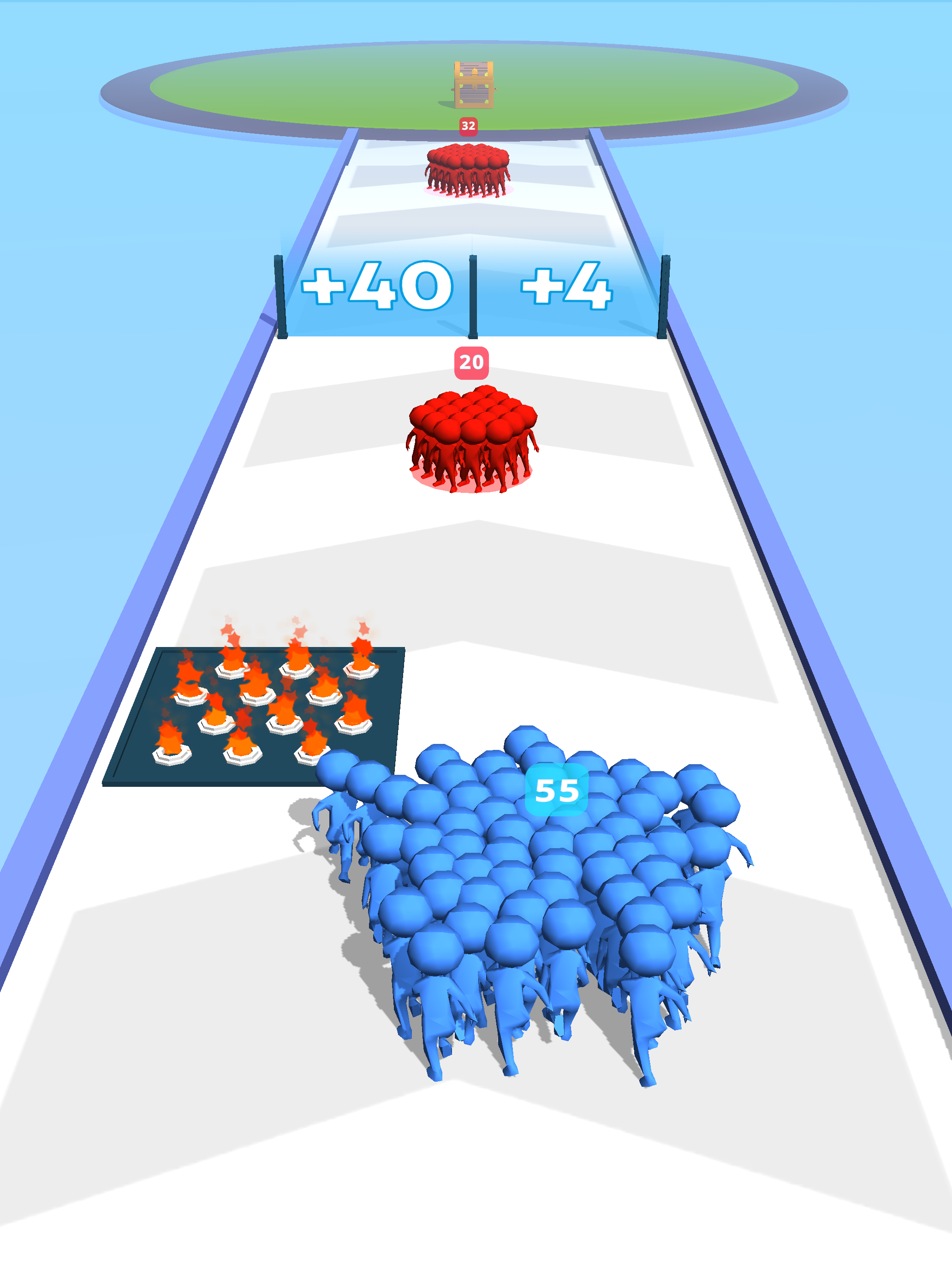 Mob Run Castle Clash screenshot 14