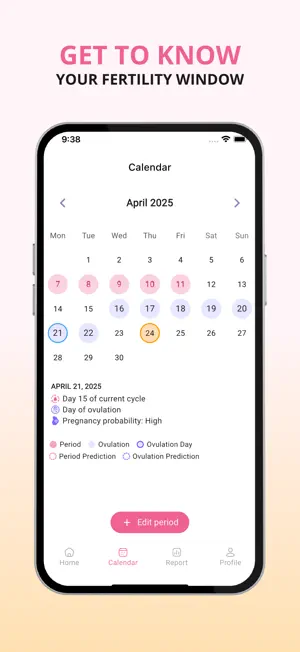 Dahe - Menstrual Calendar screenshot 4
