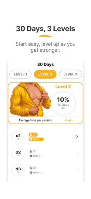 30 Day Chest Challenge P4P screenshot 4