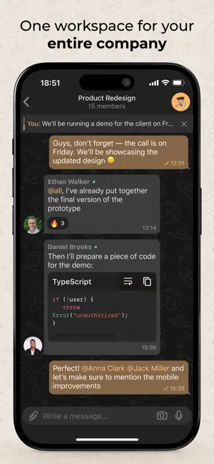amo | team messenger screenshot 3