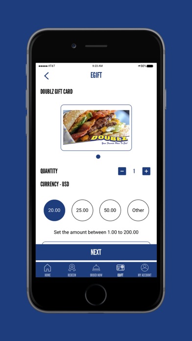 Doublz Loyalty Screenshot