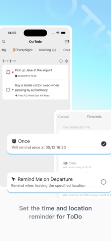 OurTodo：共享购物清单和日常事务 screenshot