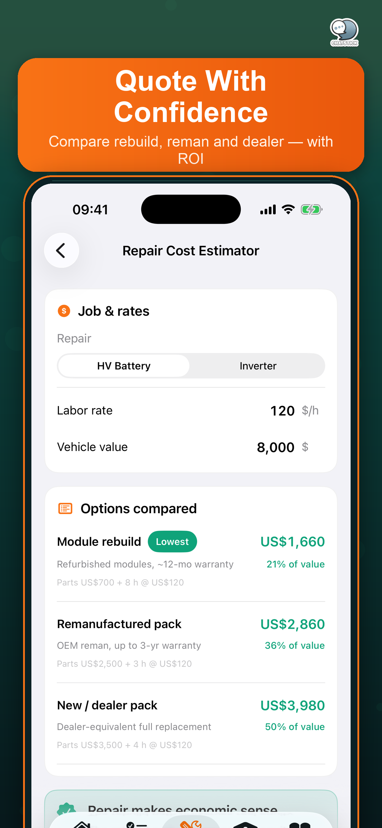 Hybrid Service Essentials App screenshot 4
