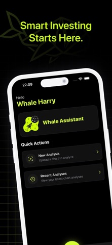 AI Chart Analyze: Whale Harry iPhone screenshot