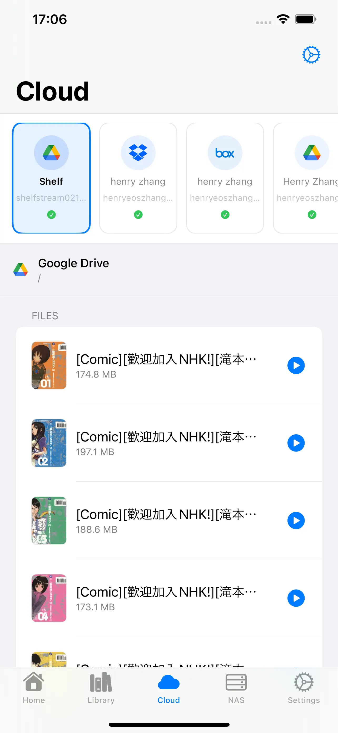 #5. ShelfStream - Comic Reader (iOS) di: 株式会社リモシア