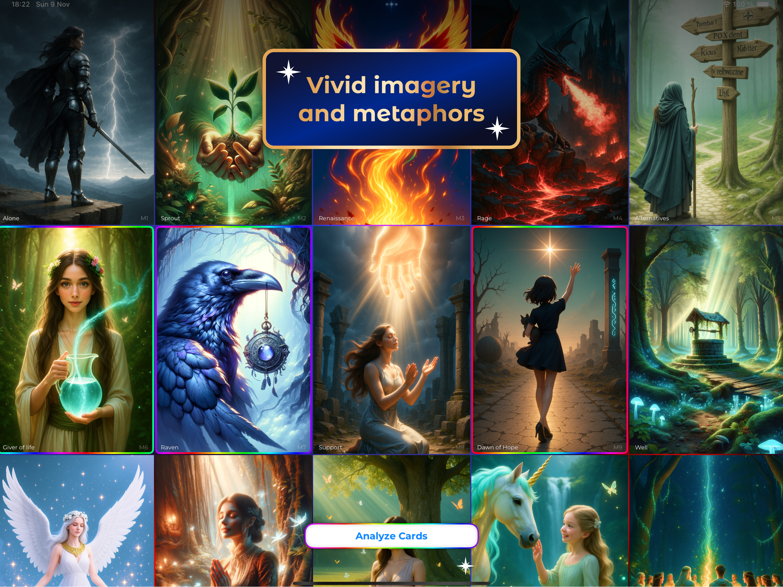MetaCards: AI Self-Discovery