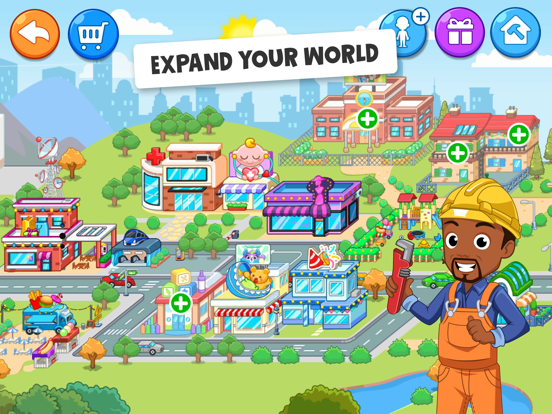 My Town World: Doll House Life iPad app afbeelding 4