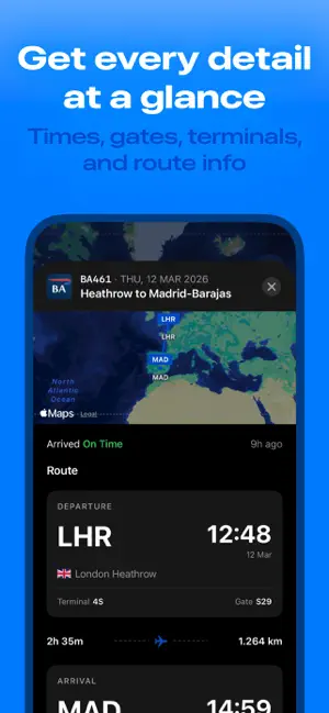 Planeclip • Your Flights Live screenshot 2