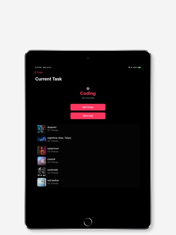 DoMoreNow iPad screenshot 4 - Productivity app
