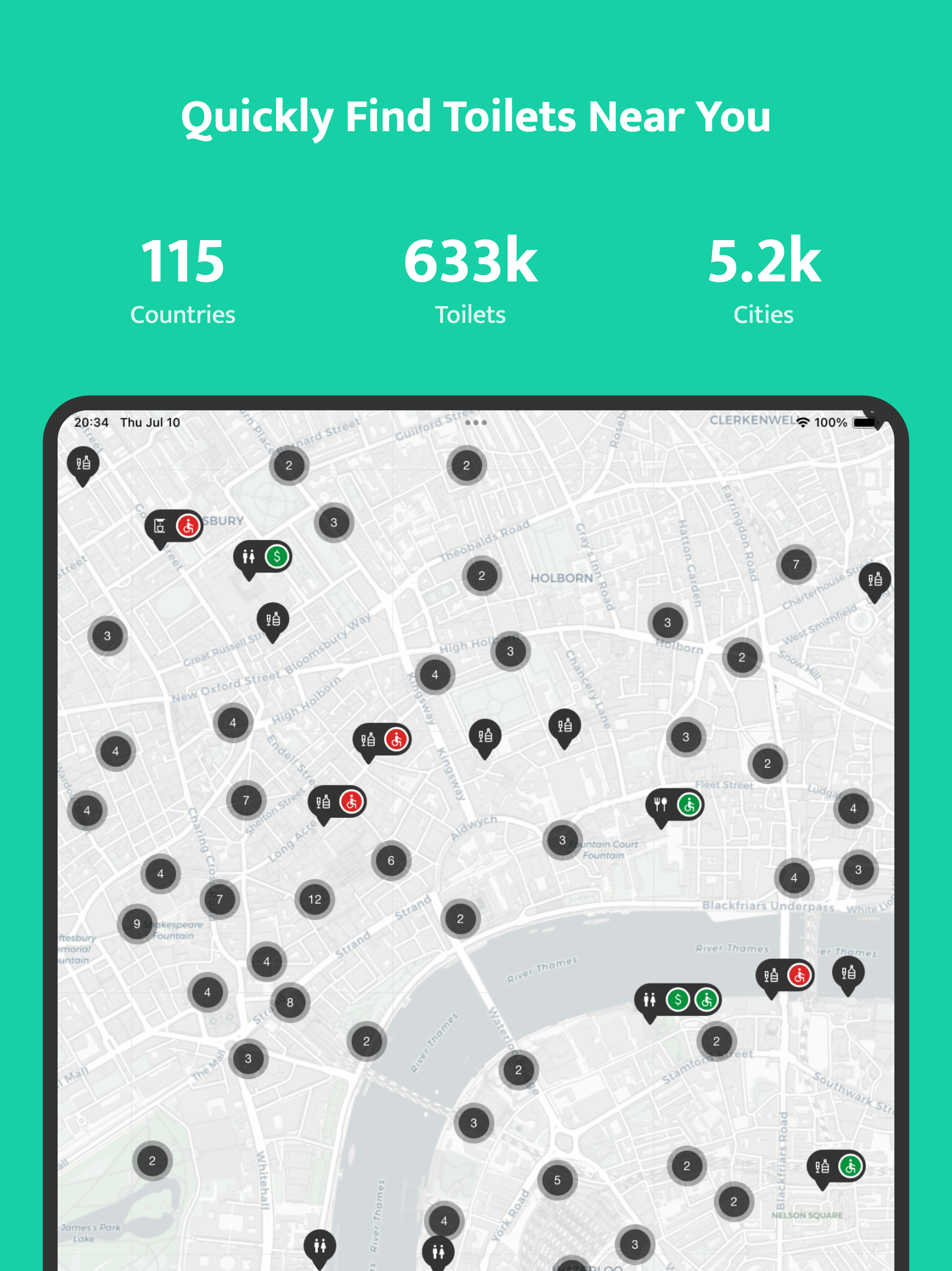 Toilet Finder & Bathroom Map screenshot 7