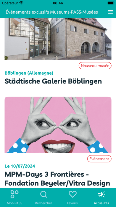Museums-PASS-Musées Screenshot