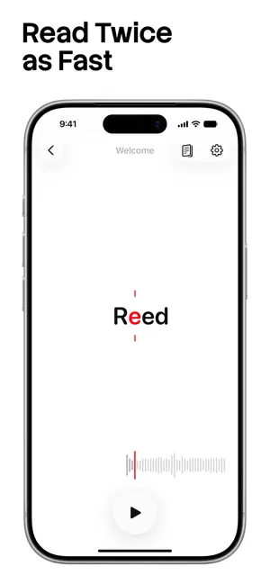 Reed – Speed Reading screenshot 1