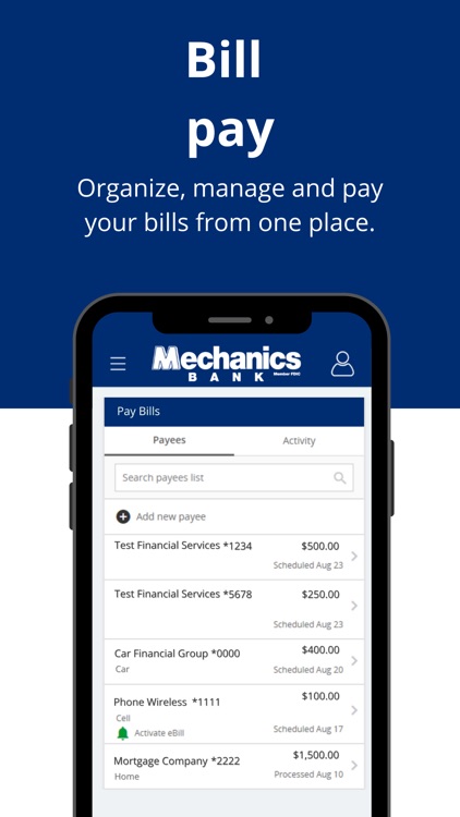 Mechanics Bank-Mobile Banking screenshot-6