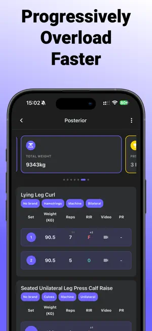 Jotlift - Workout Logbook screenshot 4
