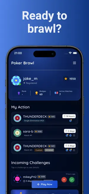 Poker Brawl screenshot 1