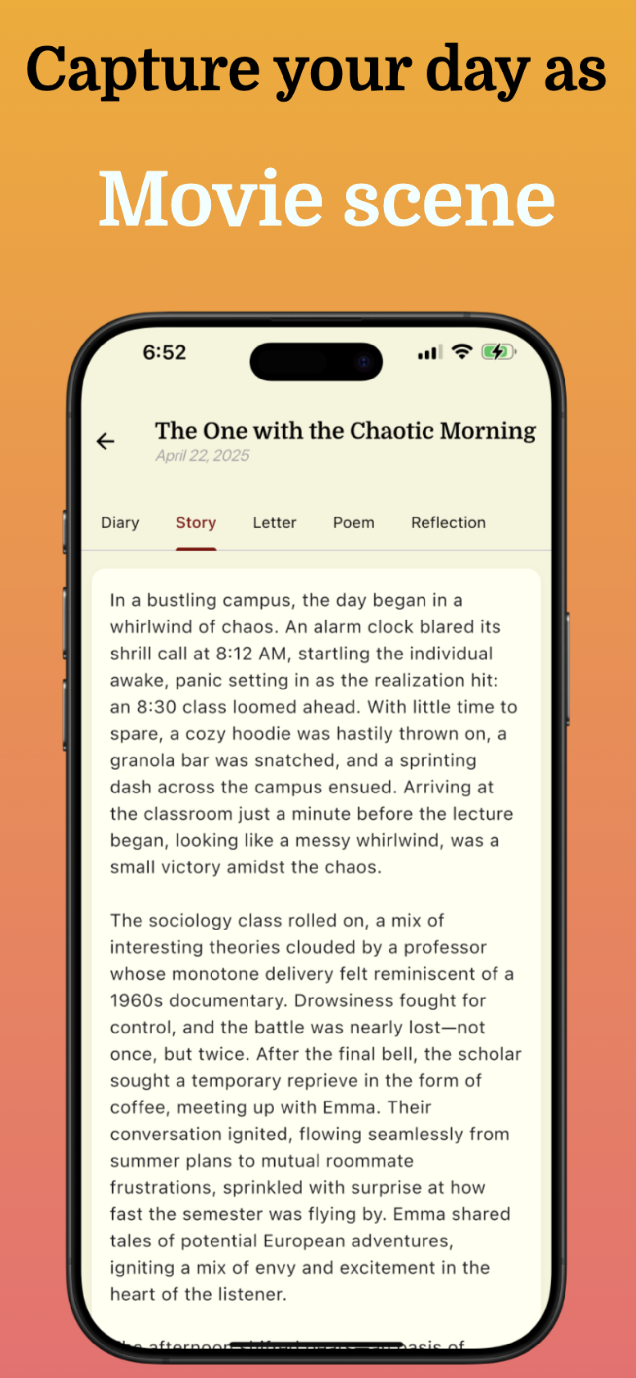 AI Journal & Diary – Reflect