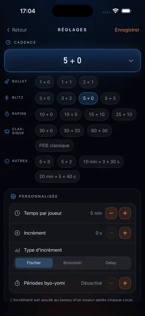 Flagfall — Chess Clock screenshot 2