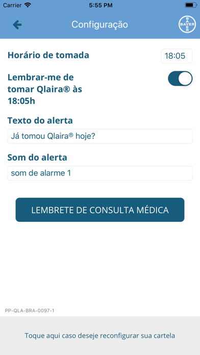 Qlaira App Screenshot