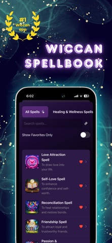 Witchcraft: Wicca Witch Spells iPhone screenshot