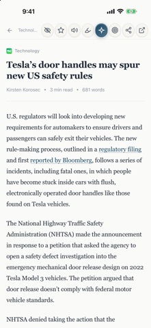 Harbour: Read It Later iPhone screenshot