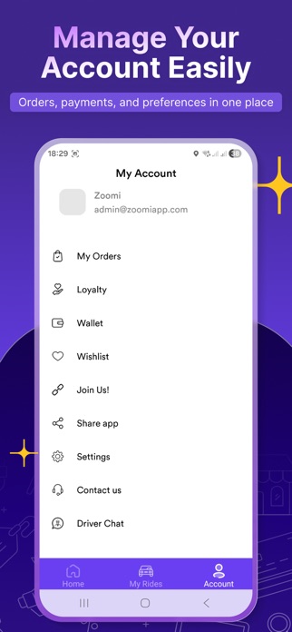 Zoomi – Delivery & Services Screenshot 6 of 6