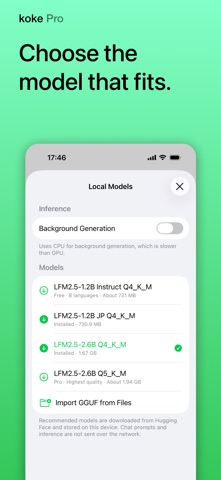 koke - Local AI Screenshot 3 of 4