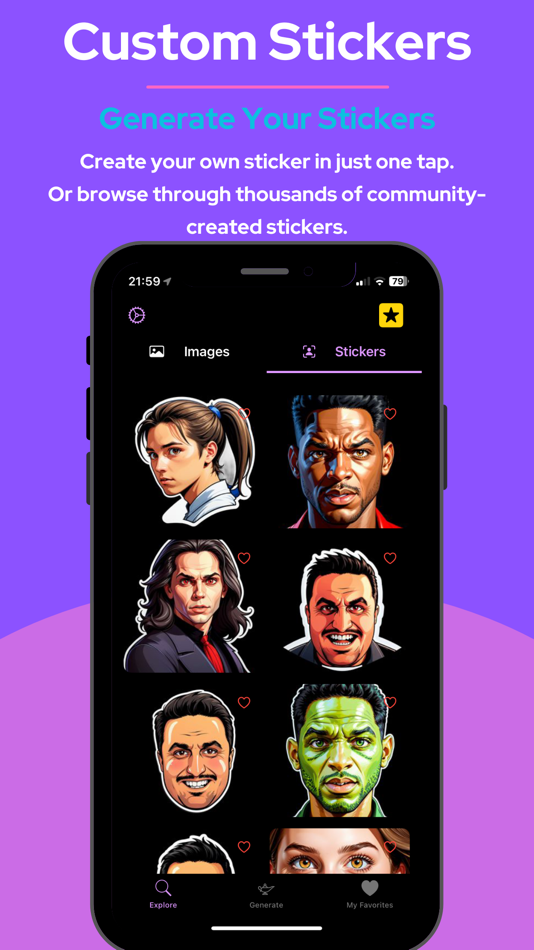 #2. AI generated images : ARTxAI (iOS) Podle: Asey