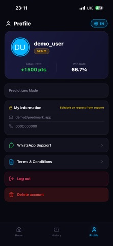 PrediMarket: Predict Trends screenshot