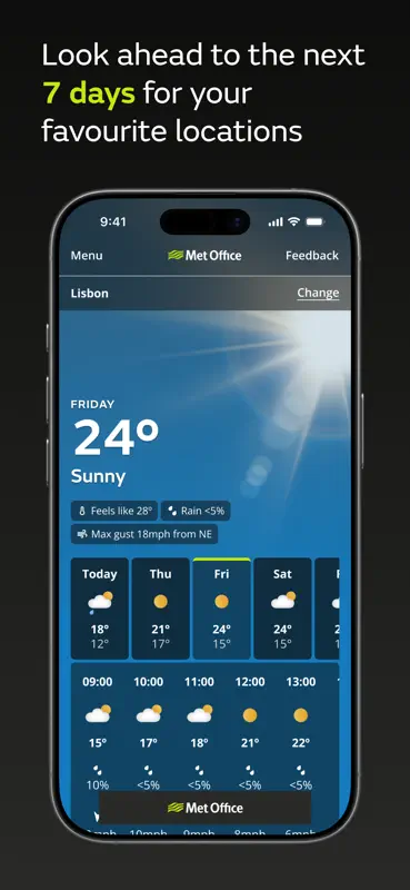 Met Office Weather Forecast screenshot 3 of 9