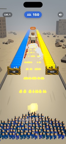 Crowd Rush: Army Runner Screenshot 1 of 4