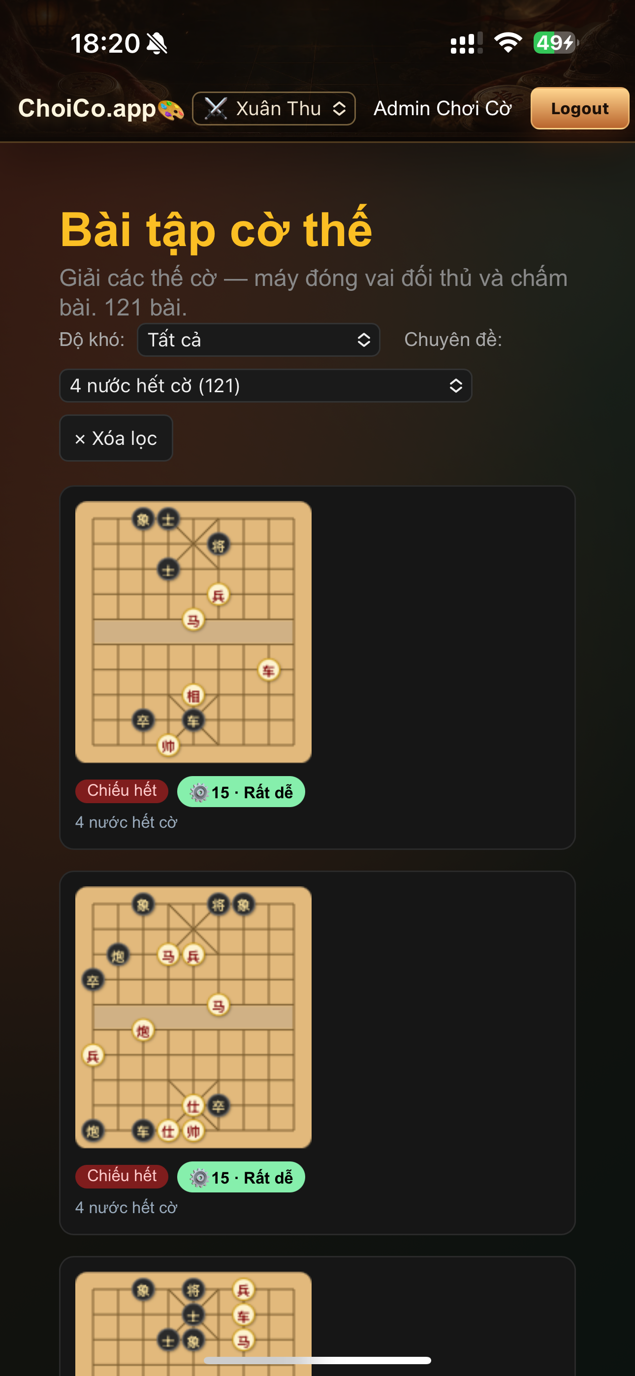 ChoiCo: Cờ Tướng & Cờ Úp screenshot 3