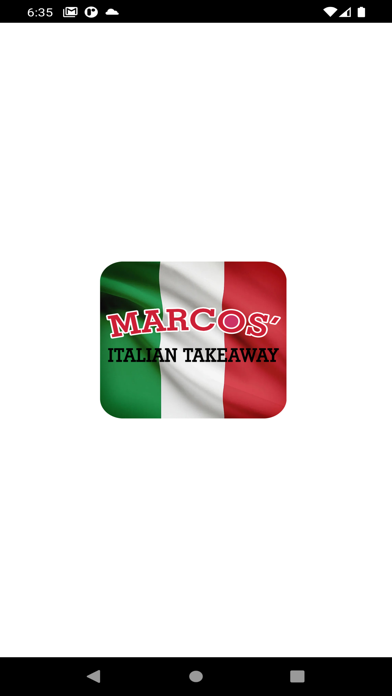 Marcos Italian Takeaway Screenshot