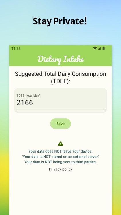 Calorie Counter－Dietary Intake screenshot-7