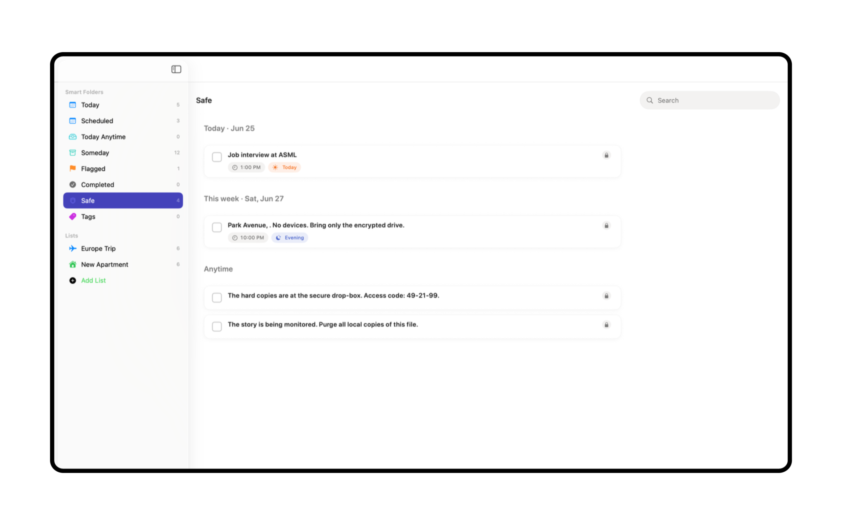 Henkq: Private Reminder App screenshot 21