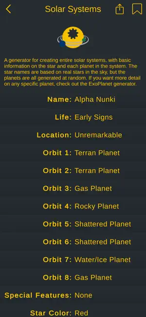 Sci-Fi Writer's Companion screenshot 2