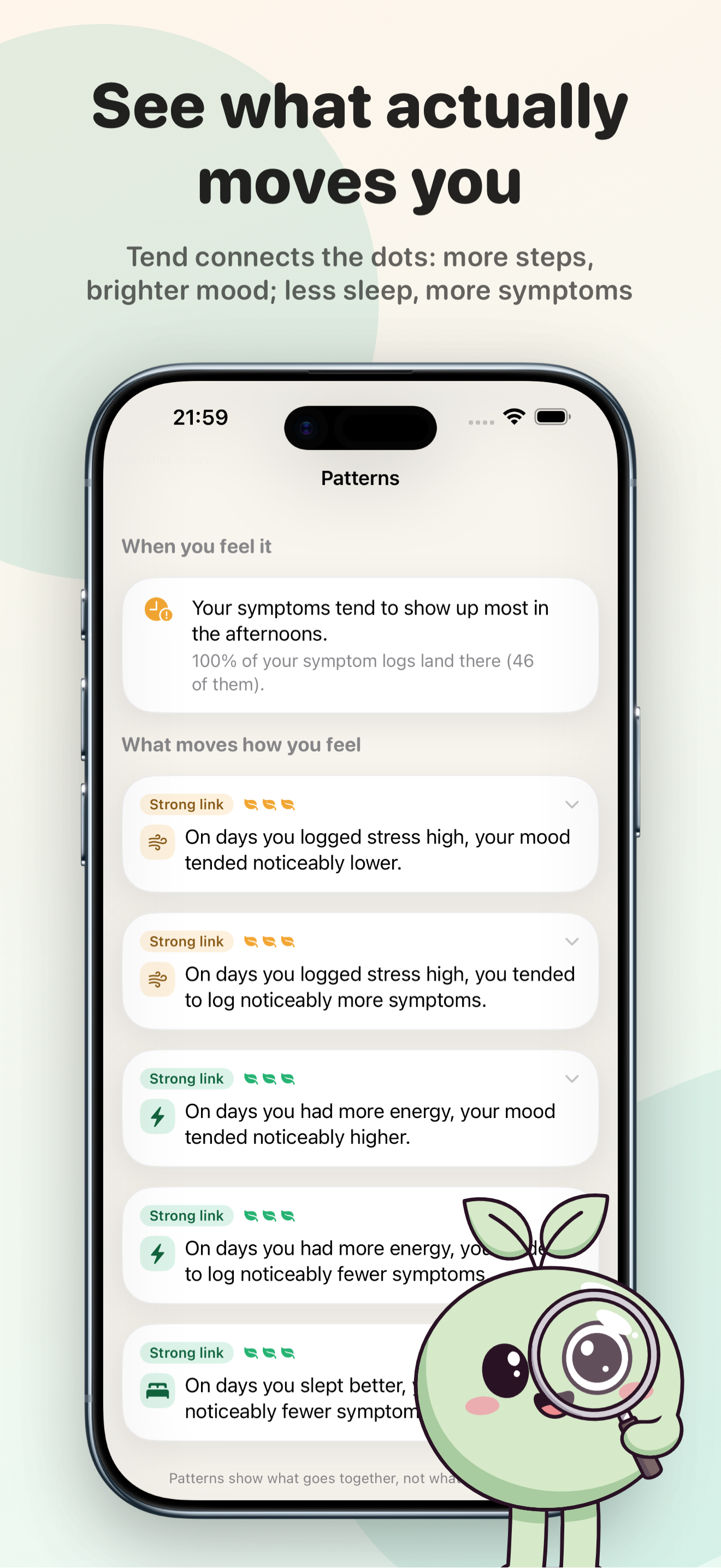 Tend - Mood & Symptom Diary screenshot 5