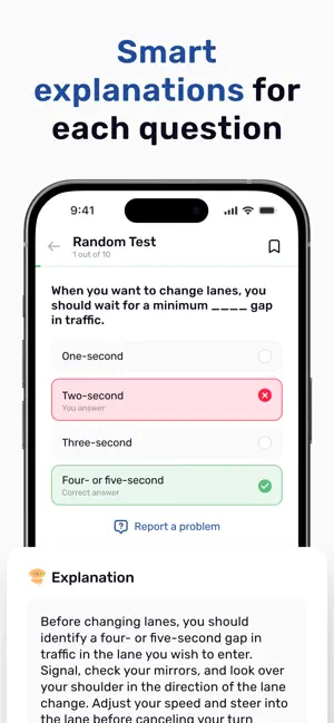 DMV Permit Test 2026 Exam Prep screenshot 3