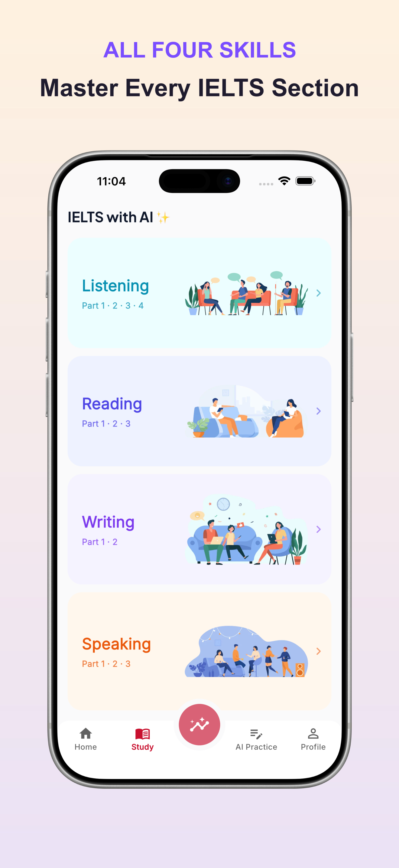 IELTS with AI: Test Prep screenshot 2