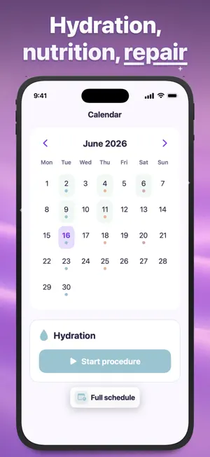 Hair Schedule: Care Routine screenshot 4