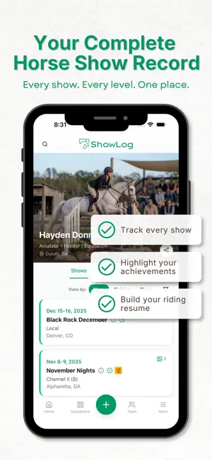 ShowLog screenshot 1